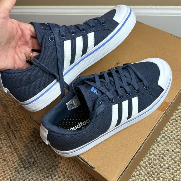NWOT - adidas, Men's Bravada 2.0 Low Casual Sneakers from Finish Line, Size 8 - Picture 13 of 14